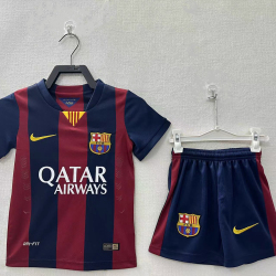 Kid Size SPAIN Club FC Barcelona 2014/15 home Jersey
