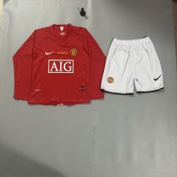 UK CLUB Manchester United F.C. 2007/08 home Jersey
