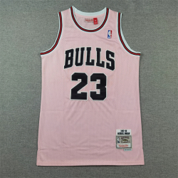 Chicago Bulls Michael Jordan basketball jersey pink