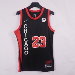 Chicago Bulls Michael Jordan basketball jersey black
