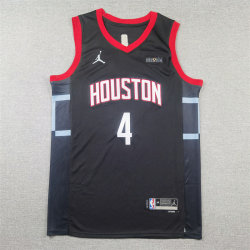 Vintage Houston Rockets #4 Jalen Green basketball jersey black