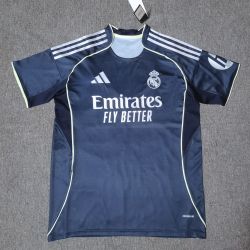 Real Madrid CF 2025 2026 FOOTBALL SOCCER away SHIRT JERSEY