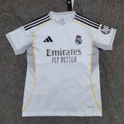 Real Madrid CF 2025 2026 FOOTBALL SOCCER home SHIRT JERSEY