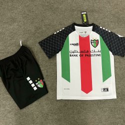 Kid Size Palestino Deportivo FC 2025/26 home football shirt shorts set