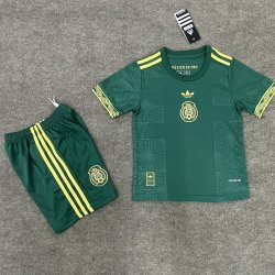 Kid Size Mexico national team Gold Cup 2025 2026 home football shirt shorts set