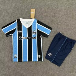 Kid Size Grêmio Foot-Ball Porto Alegrense 2024/25 home football shirt shorts set