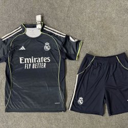 Adult Size Real Madrid CF 2025/26 away football shirt shorts set