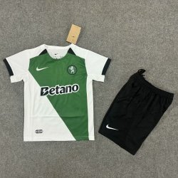 Kid Size Clube Oriental Lissabon 2024/25 football shirt shorts set