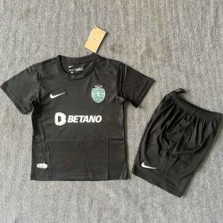 Kid Size Clube Oriental Lissabon 2024/25 away football shirt shorts set