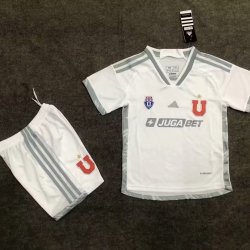 Kid Size Club Universidad de Chile 2024/25 away football shirt shorts set