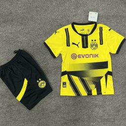 Kid Size Club Borussia Dortmund 2024/25 football shirt shorts set