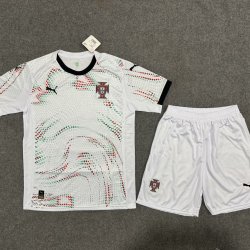 Adult Size Portugal national team 2025/26 home football shirt shorts set