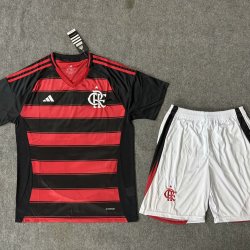 Adult Size CR Flamengo 2025/26 home football shirt shorts set
