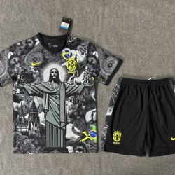 Adult Size Brazil national team 2025/26 home football shirt shorts set