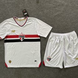 Adult Size São Paulo FC 2025/26 home football shirt shorts set