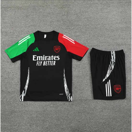 Camiseta y Pantalon del Arsenal negro 2024