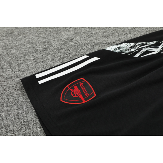 Camiseta y Pantalon del Arsenal negro 2024
