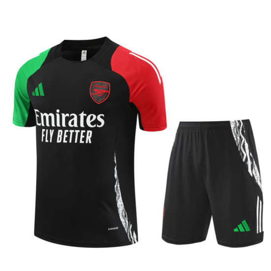Camiseta y Pantalon del Arsenal negro 2024