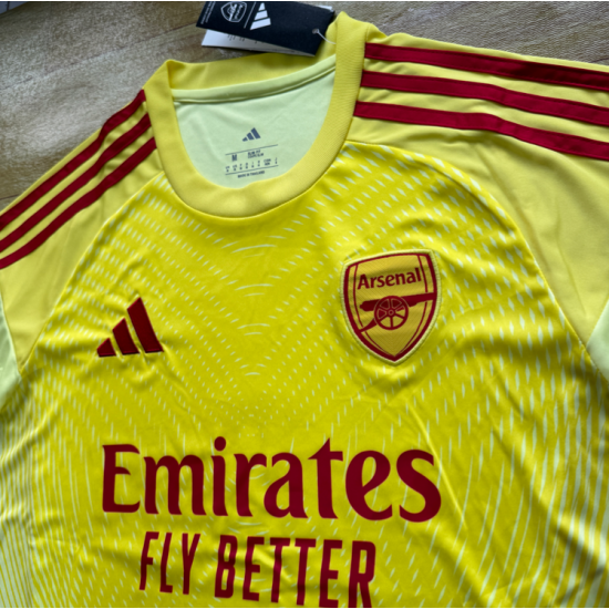 Camiseta del Arsenal Portero amarilla 25/26