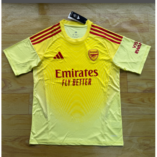 Camiseta del Arsenal Portero amarilla 25/26