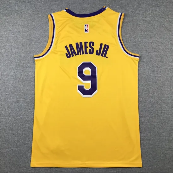 JAMES JR #9, Amarilla Los Angeles Lakers 2024 JAMES JR #9, Amarilla Los Angeles Lakers 2024