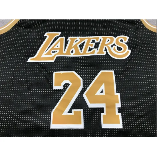 BRYANT # 24, negra Los Angeles Lakers 2024