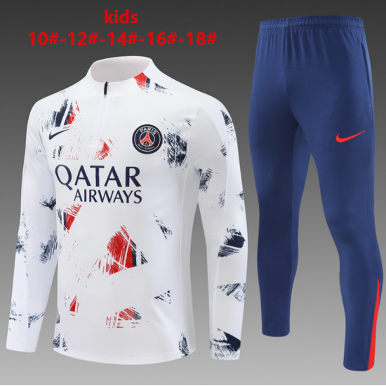 Chandal del PSG blanco Niños 2024