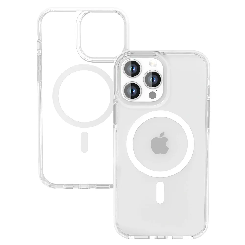 Premium TPU Phone Cases Transparent  Magnetic Protective Case