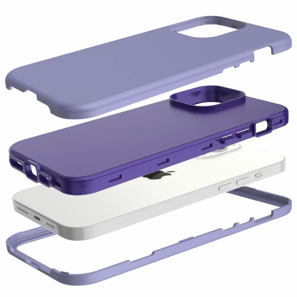 3 in 1 smooth Phone Case