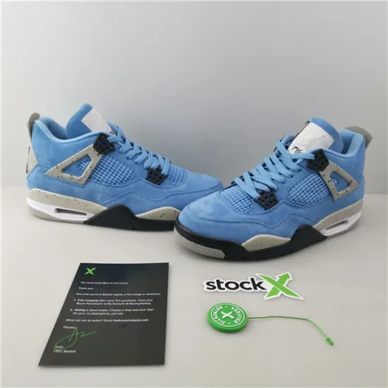 JORDAN 4 RETRO UNIVERSITY BLUE