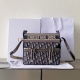 DIOR Oblique classic messenger bag size: 27×28×11cm