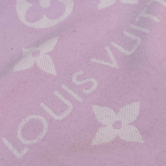 LV Jacquard texture 186*34cm 100% sheep wool
